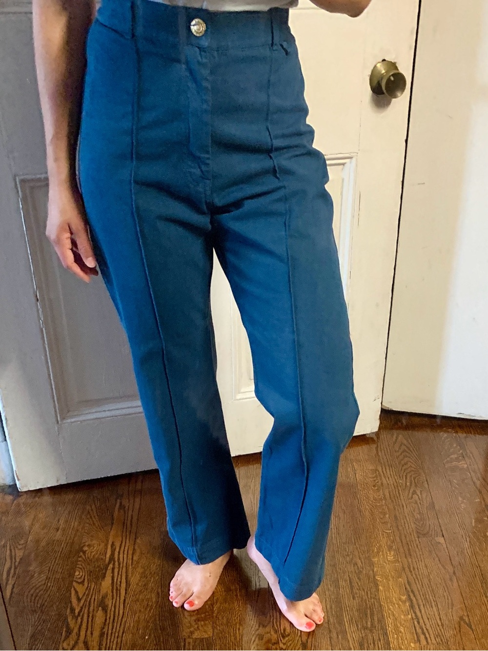 Big Bud Press Western Pants - Lagoon - EUC